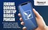 Infografis Jokowi Dorong Startup Bidang Pangan