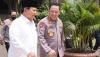 Sambangi Kapolri di Mabes Polri, Prabowo: Kita Perlu TNI dan Polri yang Kuat