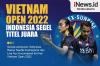 Infografis Indonesia Segel Titel Juara Vietnam Open 2022 