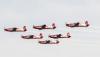Persiapan Flypast Tim Jupiter Jelang HUT ke-77 TNI 