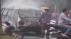 Mitsubishi L300 Terbakar di Depan SPBU Kota Medan usai Isi BBM, Warga Panik