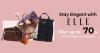 Stay Elegant with ELLE Bag, Diskon s.d 70% + Gratis Ongkir se-Indonesia Hanya di AladinMall