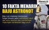 Infografis: 10 Fakta Menarik Baju Astronot, Berwarna Putih untuk Memantulkan Panas