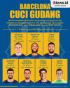 Infografis Barcelona Akan Cuci Gudang, 7 Pemain Siap Dilepas