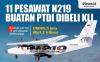 Infografis 11 Pesawat N219 Buatan PTDI Dibeli KLI