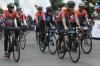 Dilepas Sang Istri, Ganjar Semringah Ikuti Gowes Solo-Magelang di Tour de Borobudur 2022 