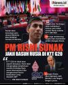 Infografis PM Inggris Rishi Sunak Bakal Basuh Rusia di KTT G20 Bali