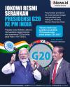 Infografis Jokowi Resmi Serahkan Presidensi G20 ke PM India