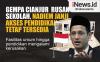 Infografis Gempa Cianjur Rusak Sekolah, Nadiem Janji Akses Pendidikan Tetap Tersedia