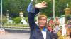 Aksi Mbah Brosot si Pawang Hujan Warnai Acara Parade Barongan di Blora