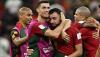 Cristiano Ronaldo Peluk Bruno Fernandes usai Portugal Bungkam Uruguay 2-0  - Bagian 1