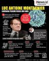 Infografis Sosok Luc Antoine Montagnier, Penemu Virus HIV/AIDS