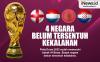 Infografis 4 Negara Belum Tersentuh Kekalahan di Piala Dunia 2022