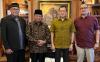 Hary Tanoesoedibjo Bersilaturahmi dengan Ketua MUI Riau Ilyas Husti