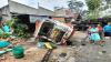 Diduga Rem Blong, Truk Fuso Tabrak Truk Hino dan Rumah Warga di Boyolali