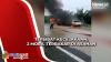 Detik-Detik 2 Mobil Terbakar usai Terlibat Kecelakaan di Asahan
