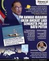 Infografis Anwar Ibrahim Angkat Lagi Sengketa Batu Puteh dengan Singapura
