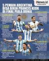 Infografis 5 Pemain Argentina yang Bisa Bikin Prancis Keok di Final Piala Dunia 2022