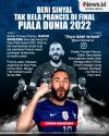 Infografis Karim Benzema Beri Sinyal Tak Bela Prancis di Final Piala Dunia 2022