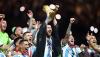 Selebrasi Timnas Argentina Angkat Trofi Piala Dunia 2022 - Bagian 3