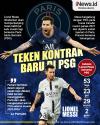 Infografis Lionel Messi Dikabarkan Siap Teken Kontrak Baru dengan PSG