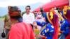 Kunker ke NTB, Jokowi Tinjau Huntap dan Resmikan Bendungan di Sumbawa