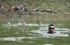 Awali 2023, Bupati Gunungkidul Berenang di Telaga Towet