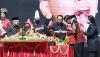 HUT ke-50 PDI Perjuangan, Megawati Berikan Potongan Tumpeng untuk Jokowi - Bagian 1