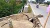 Diguyur Hujan Deras, Jalan Nasional Blora-Rembang Terancam Longsor