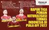 Infografis Rapor Tiga Pemain Naturalisasi Indonesia di Piala AFF 2022