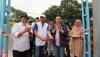 Ketua DPW Partai Perindo DKI Jakarta Effendi Syahputra Resmikan Lapangan Serbaguna
