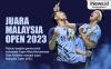 Infografis Ganda Putra Indonesia Fajar/Rian Juara Malaysia Open 2023
