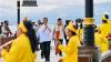 Momen Jokowi Disambut Lagu Kota Manado yang Kucintai saat Kunjungi Bunaken