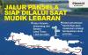 Infografis Jalur Pansela Siap Dilalui saat Mudik Lebaran 