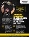 Infografis Islam Makhachev Kirim Pesan untuk Suriah dan Turki usai Taklukkan Volkanovski