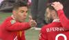 Casemiro Marahi Bruno Fernandes usai MU Juara Piala Liga Inggris, Ada Apa?