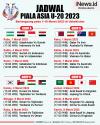 Infografis Jadwal Lengkap Piala Asia U-20 2023