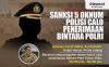  Infografis Sanksi 5 Oknum Polisi Calo Penerimaan Bintara Polri