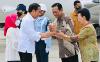 Mendarat di YIA untuk Pantau Panen Raya di Jateng, Presiden Jokowi Disambut Sri Sultan HB X