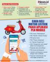 Infografis Cara Beli Motor Listrik Pakai Aplikasi PLN Mobile