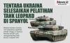 Tentara Ukraina Selesaikan Pelatihan Tank Leopard di Spanyol