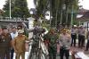 Unik, Polres Bantul Sulap Knalpot Brong Jadi Patung Kuda Lumping 
