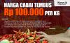 Infografis Harga Cabai Tembus Rp100.000 per Kg