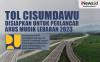 Infografis Tol Cisumdawu Disiapkan untuk Perlancar Arus Mudik Lebaran 2023