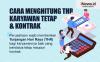 Infografis Cara Menghitung THR Karyawan Tetap dan Kontrak