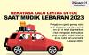 Infografis Rekayasa Lalu Lintas di Tol saat Mudik 2023