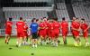 Latihan Timnas Lebanon Jelang Melawan Indonesia di Stadion GBK - Bagian 2
