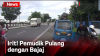 Pemudik Gunakan Bajaj untuk Mudik dari Jakarta Demi Bertemu Keluarga