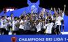 Selebrasi Pemain PSM Makassar Angkat Trofi Liga 1 2022/2023 - Bagian 2