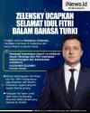 Infografis Zelensky Ucapkan Selamat Idul Fitri dalam Bahasa Turki